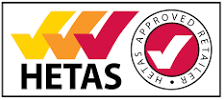 HETAS Approved Retailer logo